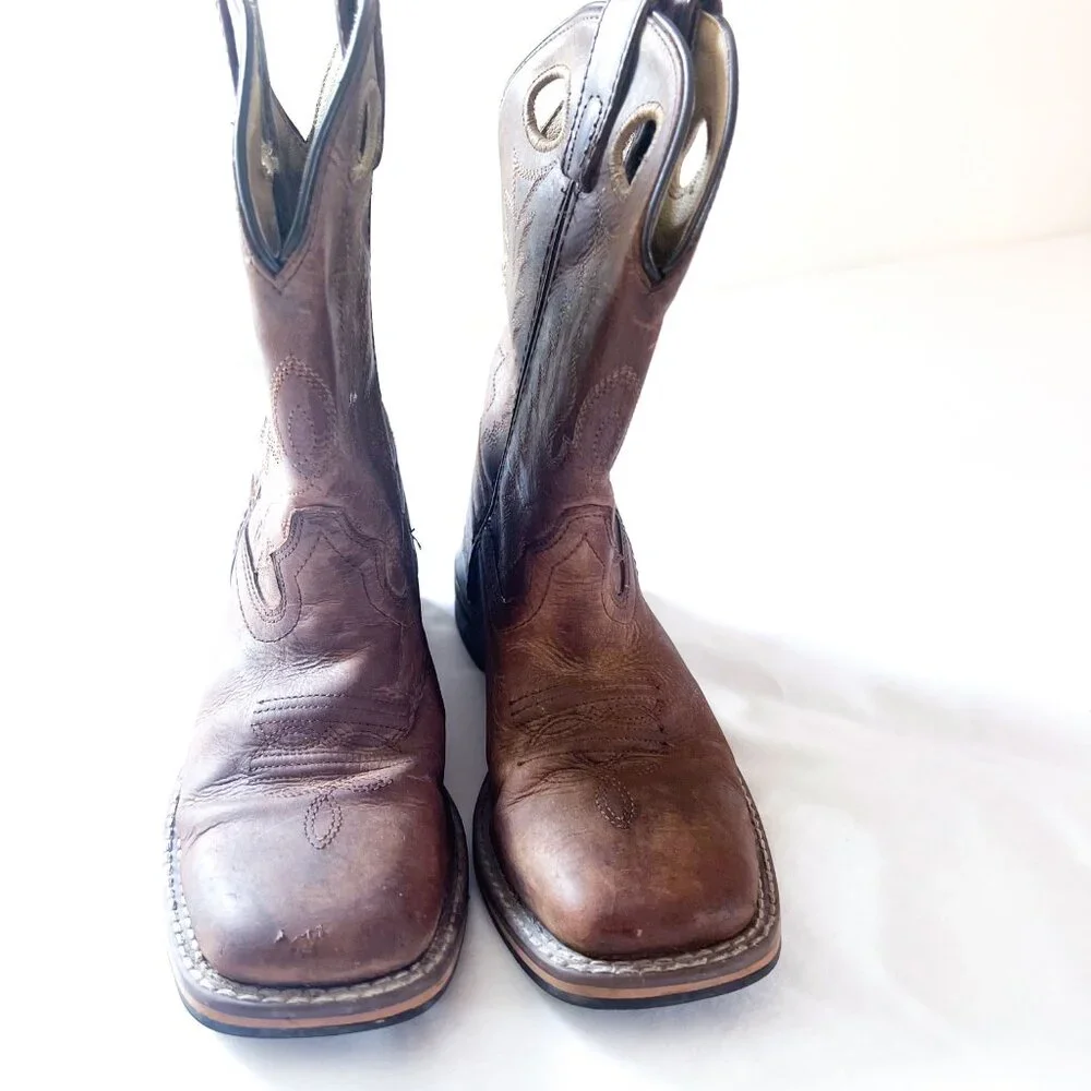 Smoky Mountains Jesse Western Leather Cowboy Boots 3